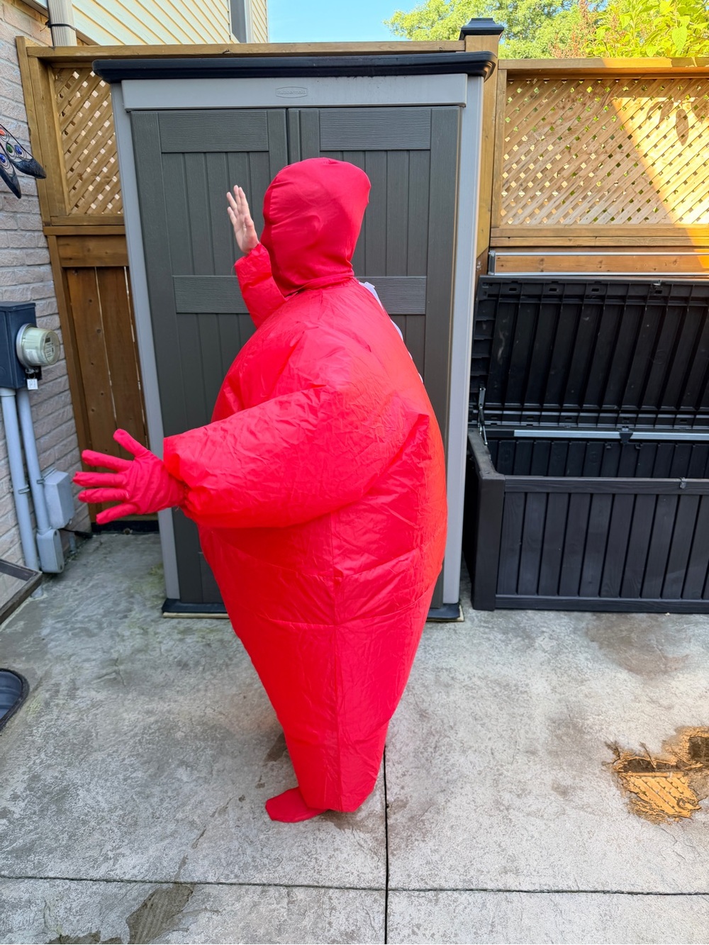 2 Adult Inflatable Halloween Costumes –Working Condition Questionable READ Disc. - Picture 14 of 15